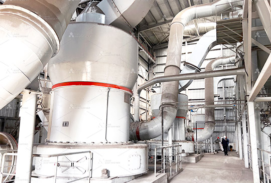 Limestone sand powder preparation in India