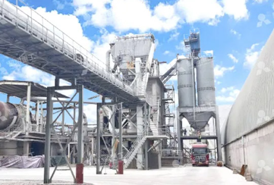 LM vertical roller mill for limestone powder making