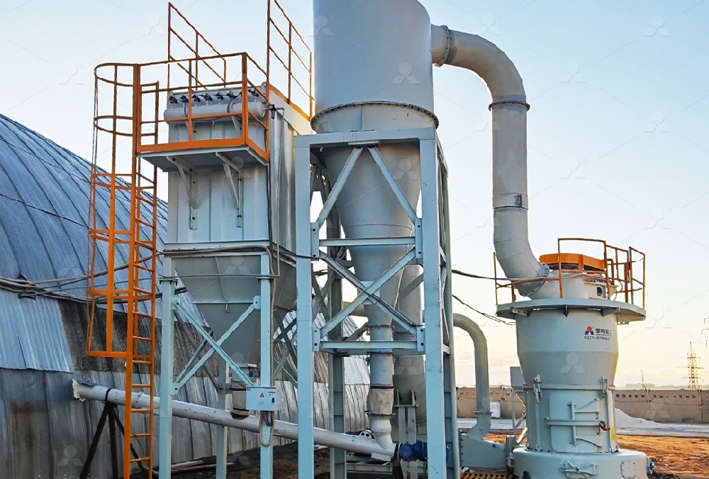 Limestone production line in Aktau, Kazakhstan