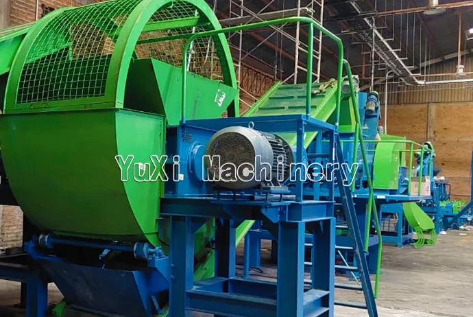 Waste tire rubber powder production line in Monterrey, Mexico