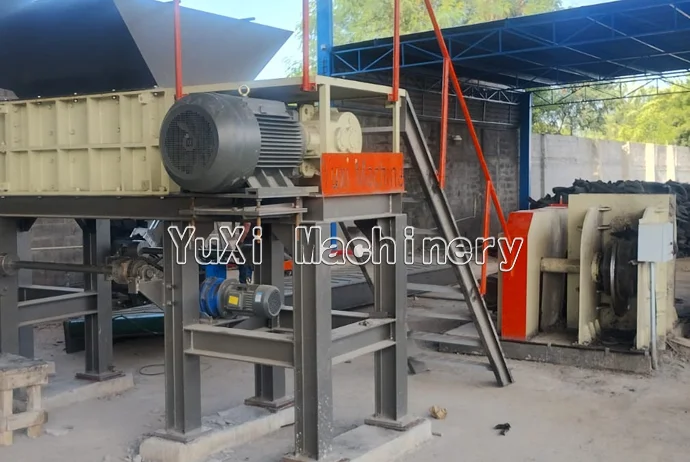 Tire Derived Fuel (TDF) shredding systems in Mexico City, Mexico